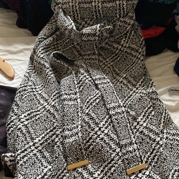 CHAPS BLACK COMBO DRESS SIZE 4 MSRP $69.00 NWT - Picture 5 of 11